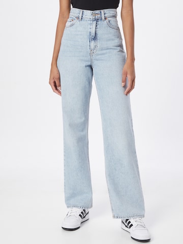 Dr. Denim Wide leg Jeans 'Echo' in Blauw: voorkant