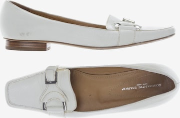 Konstantin Starke Flats & Loafers in 37,5 in White: front