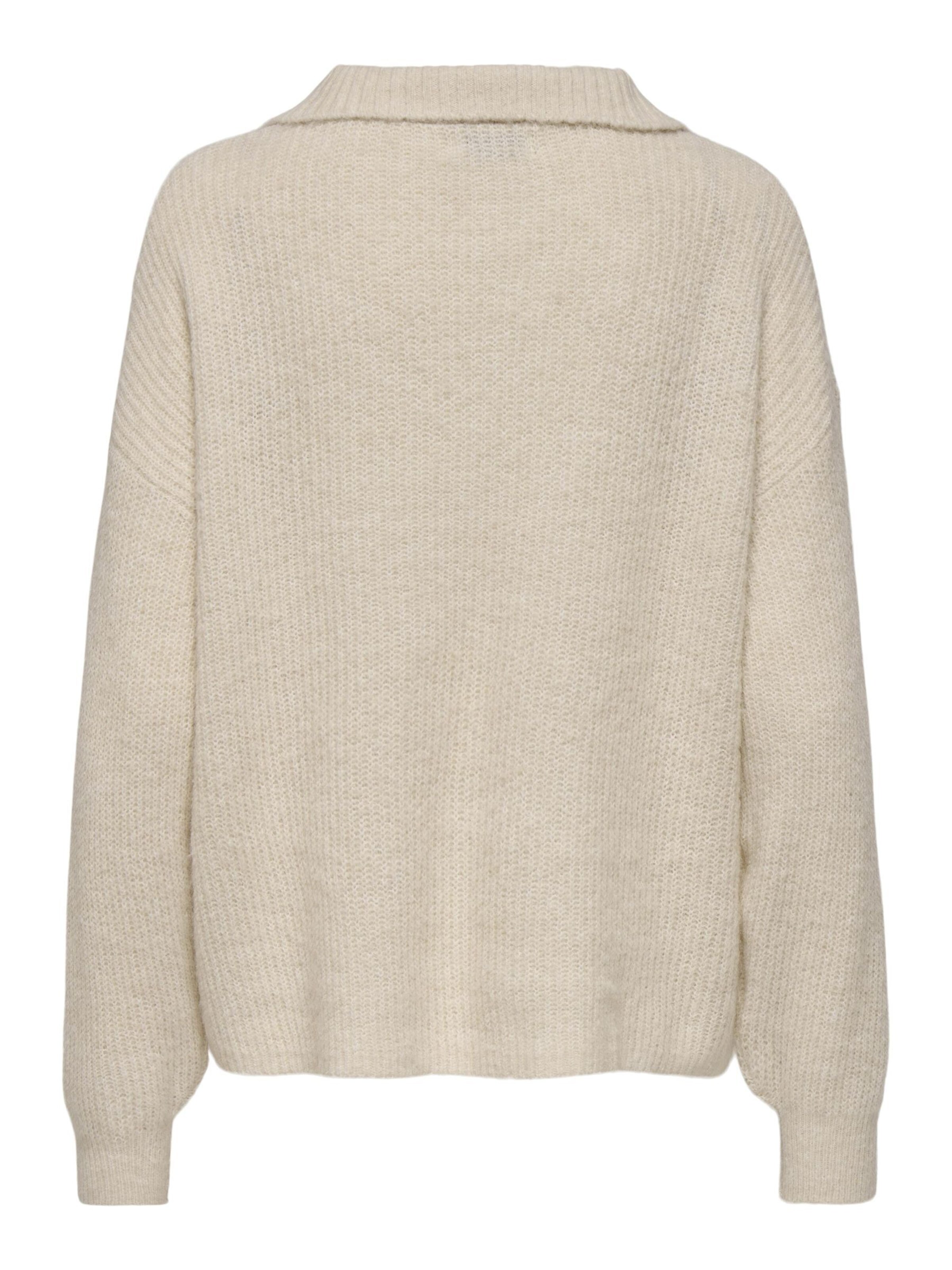 JDY Trui 'INGEBORG' in Beige