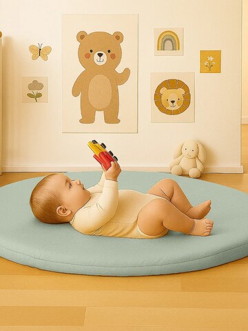 PAPATE - Manta para bebé en verde