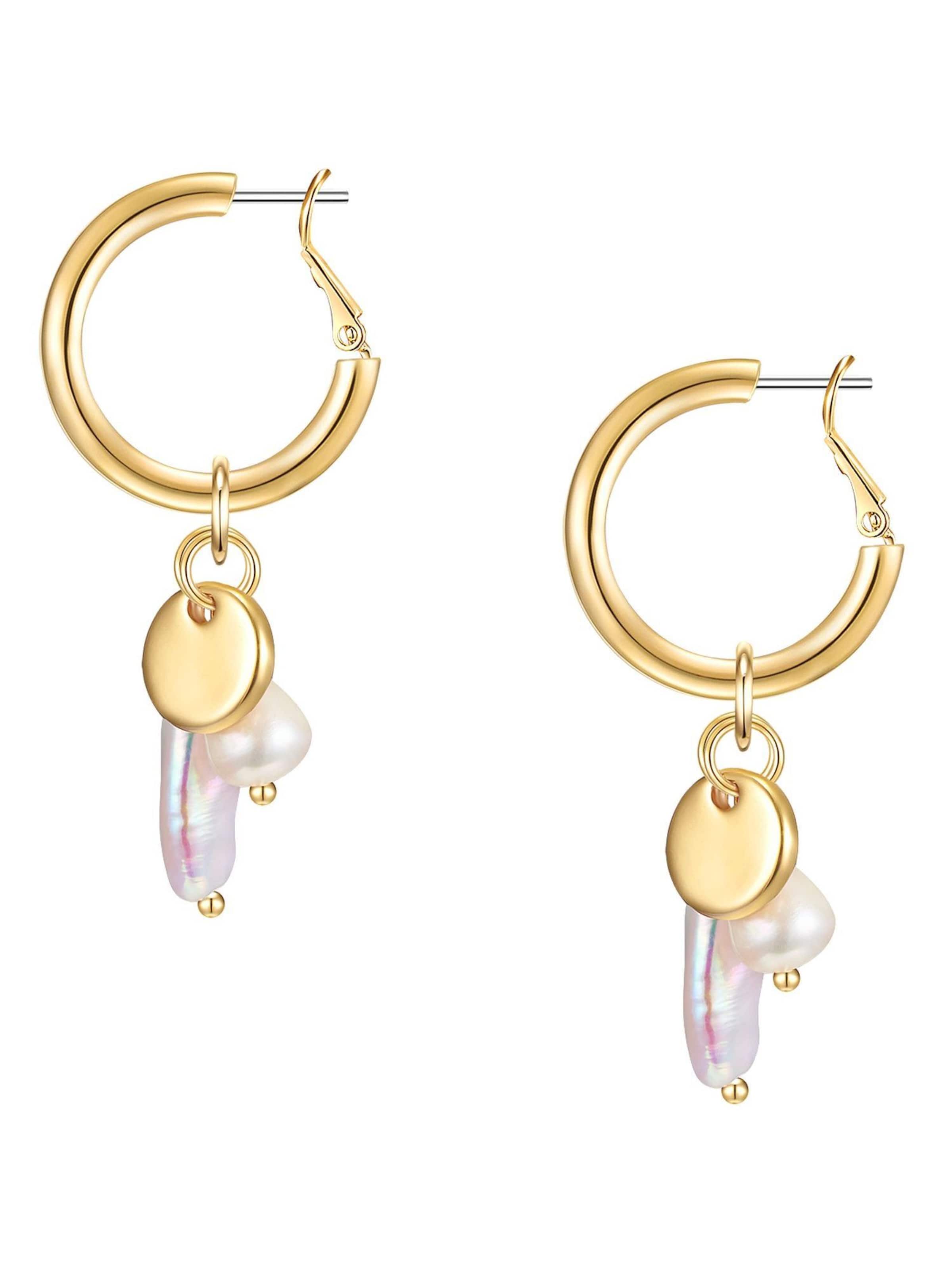 Lulu & Jane Earrings in Gold