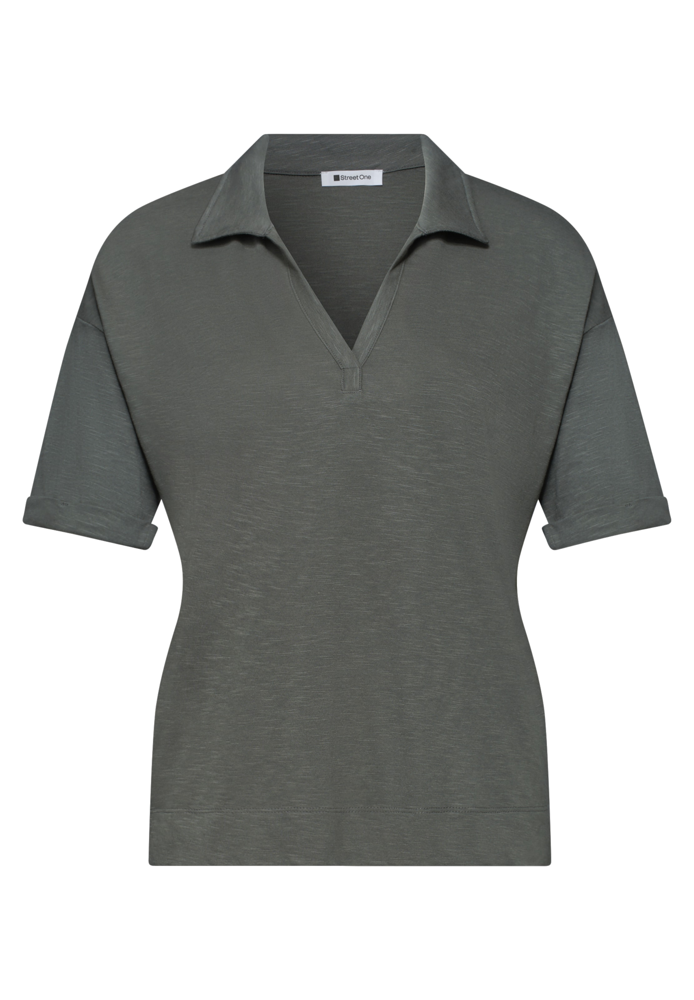 STREET ONE Shirt in Grey: front