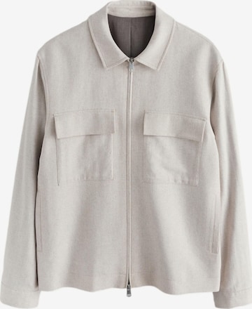 Next Tussenjas in Beige: voorkant