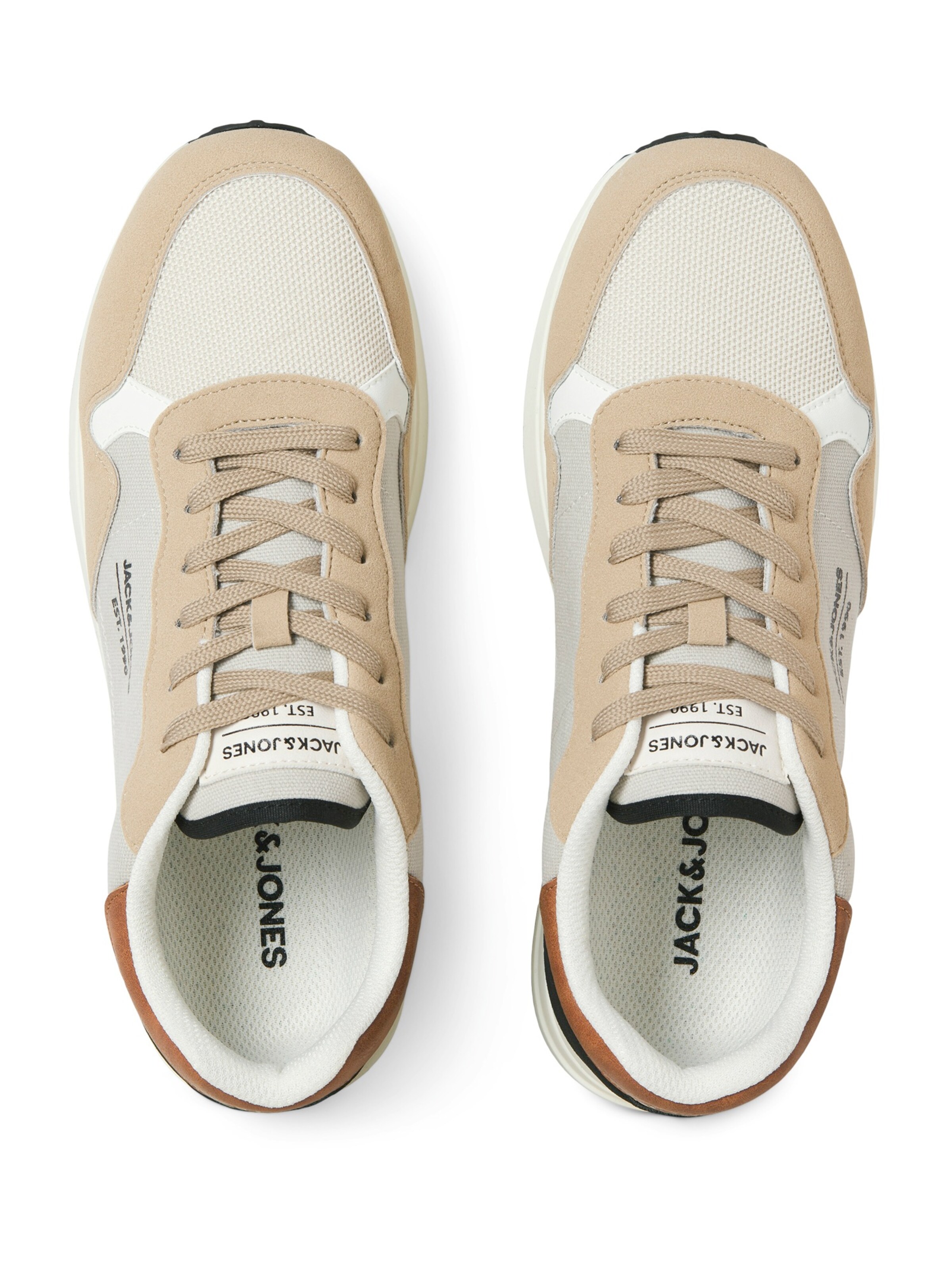 JACK & JONES Matalavartiset tennarit 'JFWBEECH' värissä beige