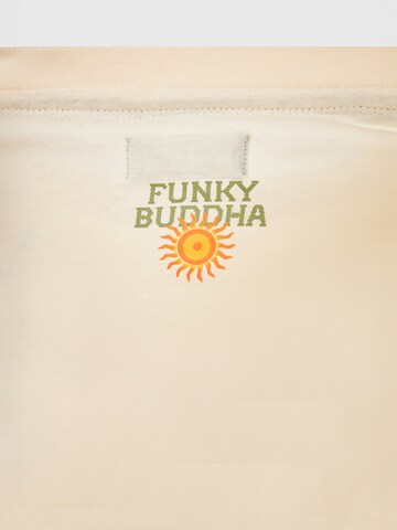 T-shirt Funky Buddha en beige