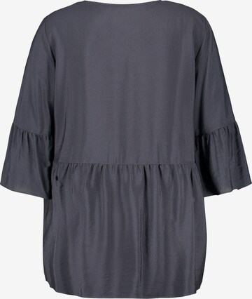 SAMOON Bluse in Blau