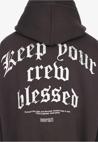 Sweat-shirt 'Bless' Dropsize en noir