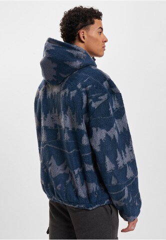 Just Rhyse Fleece jacket 'Snow' in Blue
