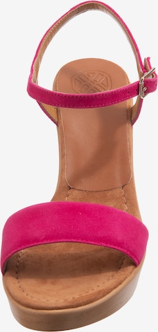 Sandales UNISA en rose