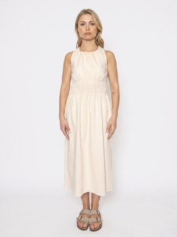 wild pony Dress 'Vestido' in Beige: front