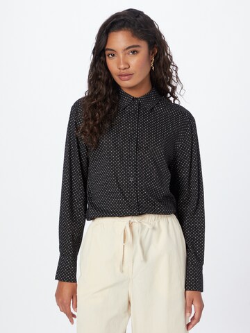 SCOTCH & SODA Blouse in Zwart: voorkant