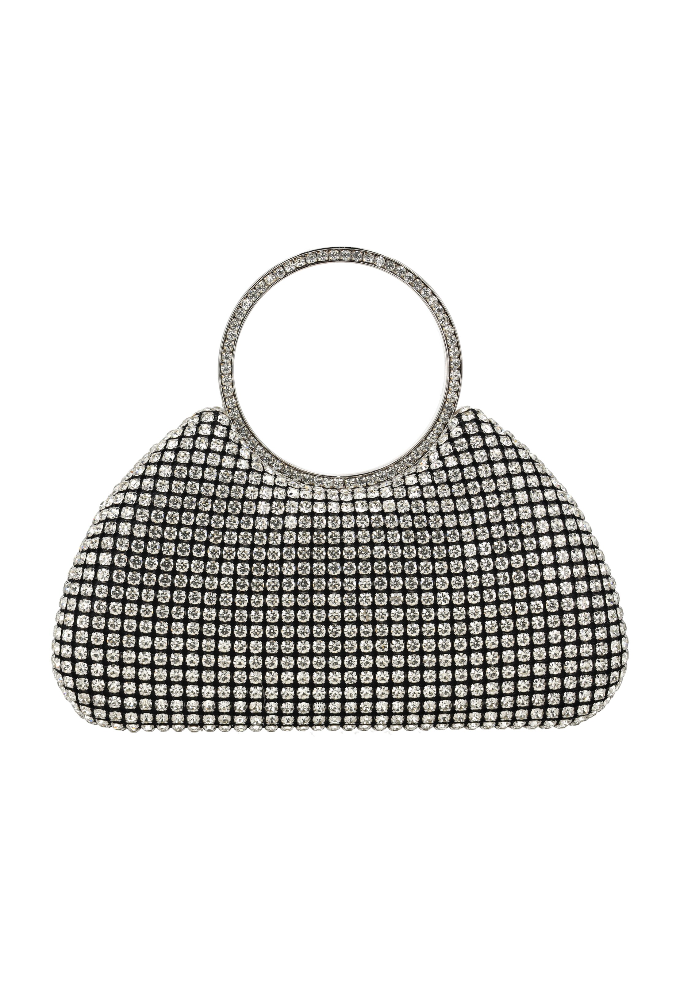 faina Handtasche in Schwarz: Vorderseite