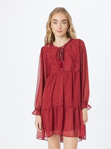 Robe 'Eleonora' Pepe Jeans en rouge : devant