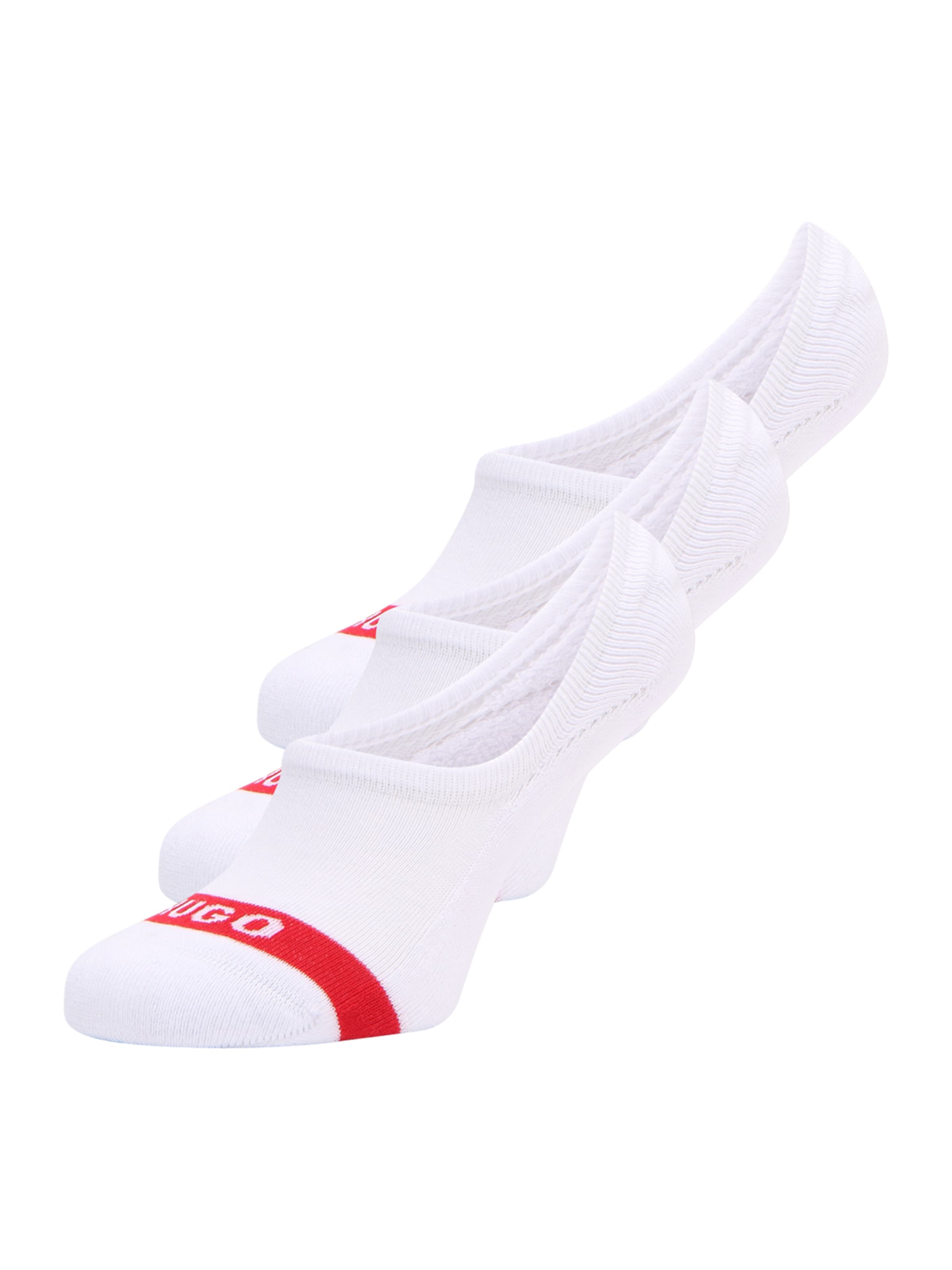 HUGO Ankle Socks in White: front