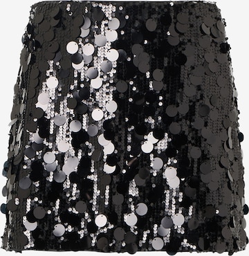 juoda Abercrombie & Fitch Sijonas: priekis