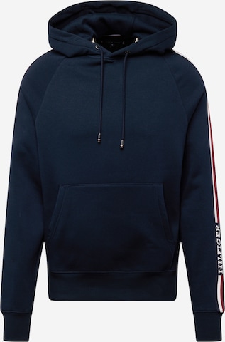 TOMMY HILFIGER Tréning póló - kék: elől