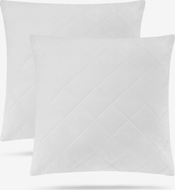 Aspero Pillow ' ARRAS ' in White: front