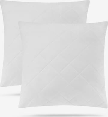 Aspero Pillow ' ARRAS ' in White: front