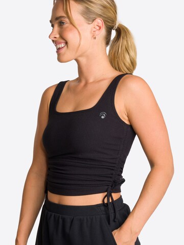 OCEANSAPART Sports Top 'Cameron' in Black