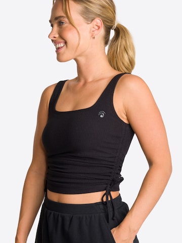 OCEANSAPART Sports Top 'Cameron' in Black