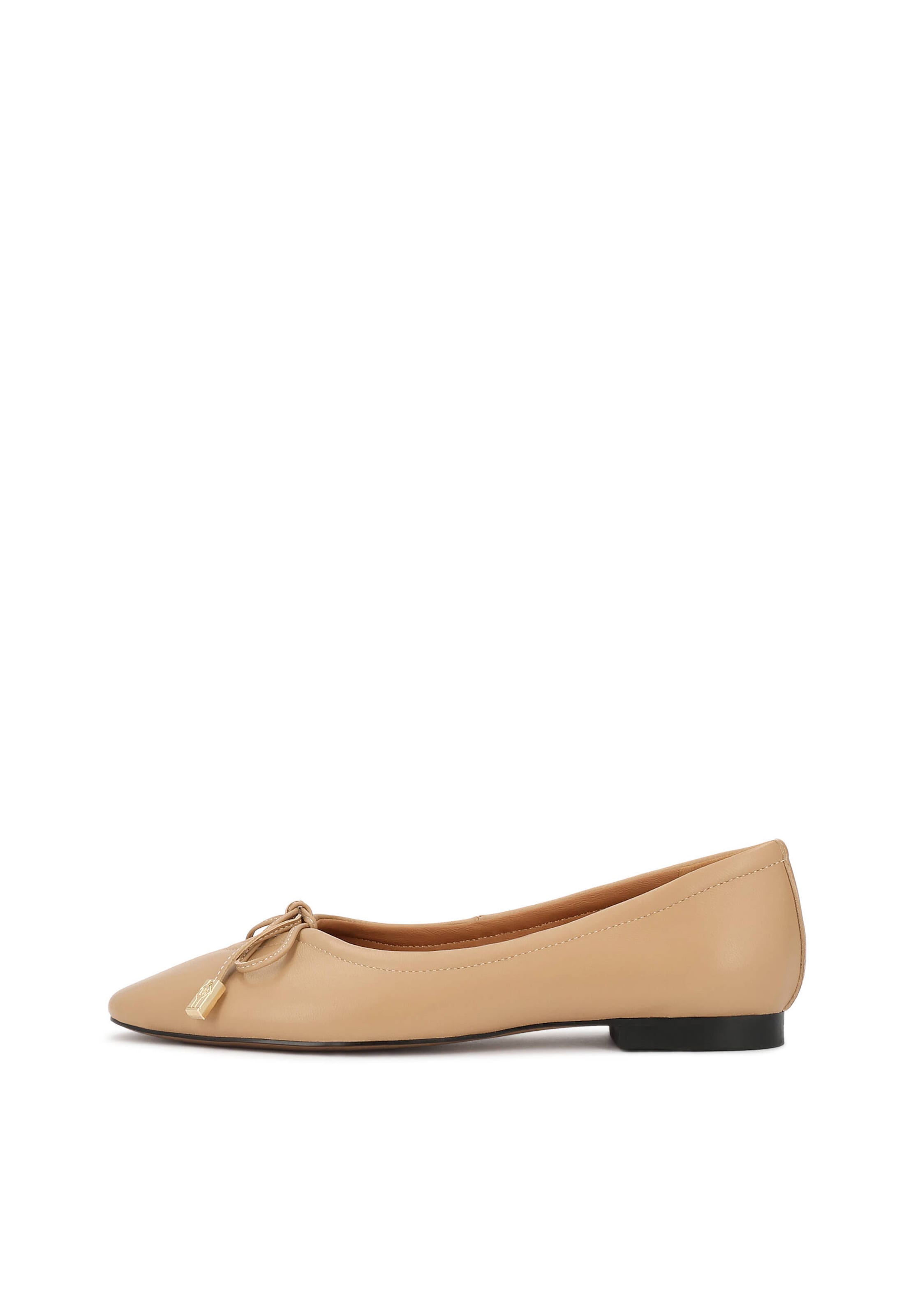 Kazar Ballerina in Beige: Vorderseite