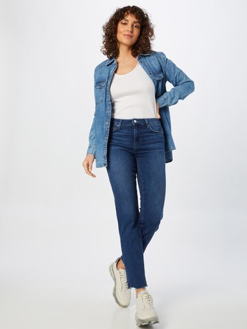 PAIGE Regular Jeans 'AMBER' in Blau