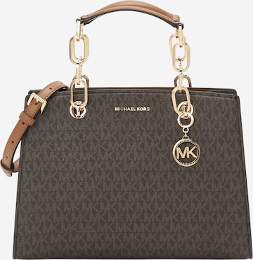 MICHAEL Michael Kors Kabelka 'SATCHEL CYNTHIA' - Hnedá: predná strana