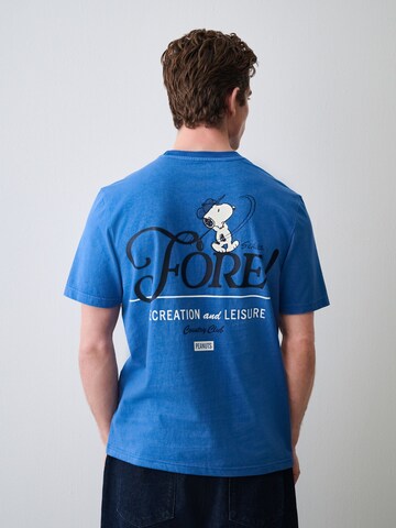 Next T-Shirt in Blau: Vorderseite