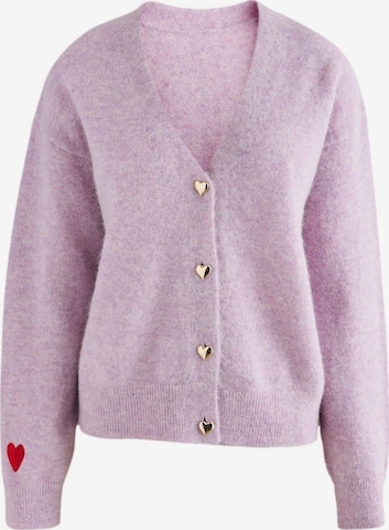 Cath Kidston Strickjacke in Lila: Vorderseite