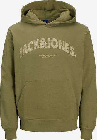 Sweat-shirt JACK & JONES en vert : devant