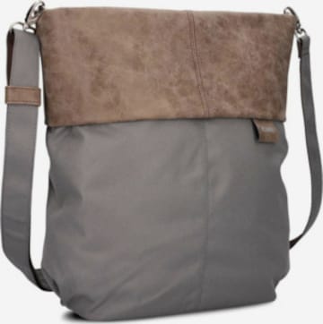 ZWEI Umhängetasche 'Olli' in Grau: Vorderseite