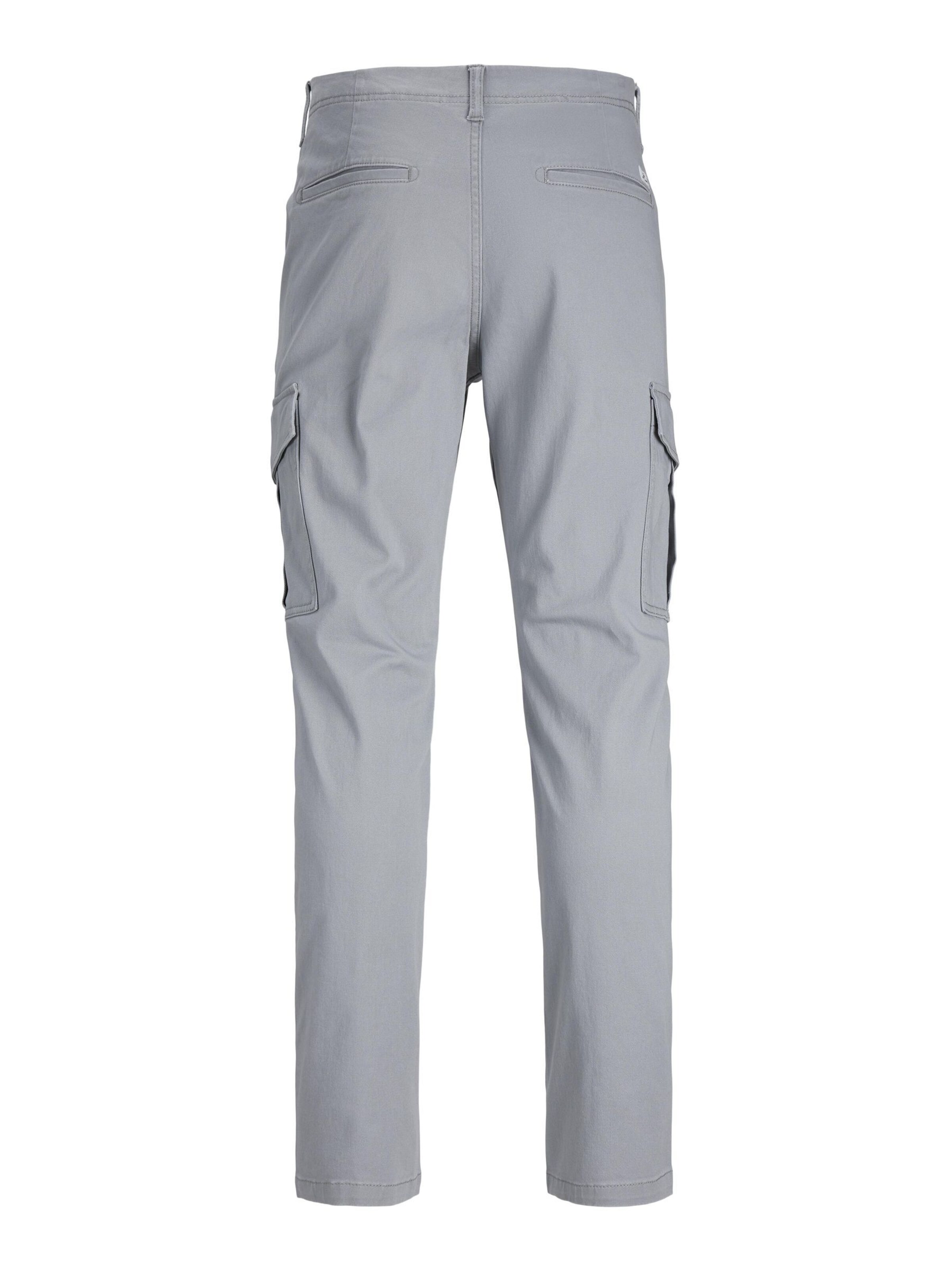 JACK & JONES Slim fit Cargo Pants 'JJIMarco JJJoe' in Grey