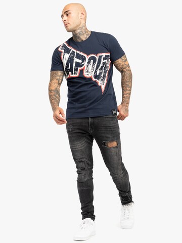T-Shirt 'BERNARDINO' Tapout en bleu