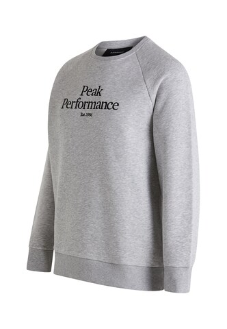 PEAK PERFORMANCE Sweatshirt Crew Pullover in Grau