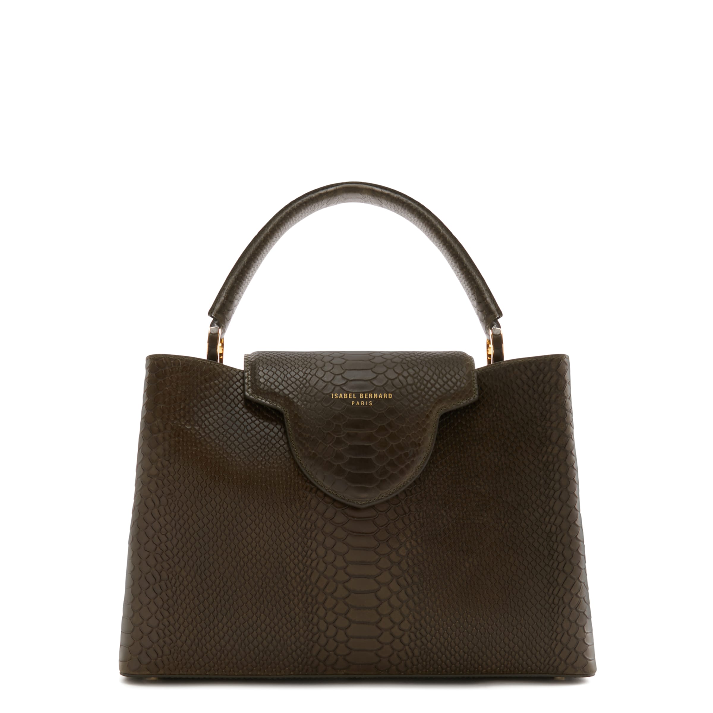 Isabel Bernard Handbag in Brown: front