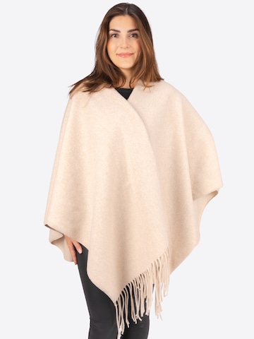 Seasons of April Cape ' ANDREA CAPE ' in Beige: front