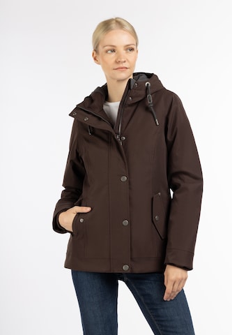 usha BLUE LABEL Performance Jacket 'Fenia' in Brown: front
