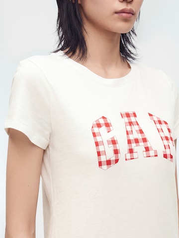 GAP Μπλουζάκι 'CLASSIC' σε λευκό