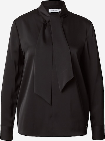 Calvin Klein Blouse in Black: front