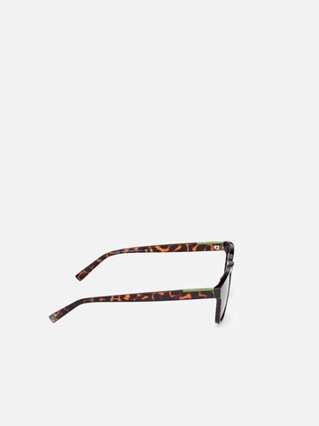 TIMBERLAND Zonnebril 'Timberland TB00007 Dark havana 52/21/150 MAN Sunglasses' in Bruin