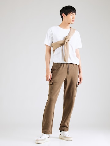 Only & Sons Regular Cargo Pants 'ONSTURNER' in Brown