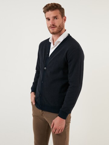 Buratti Knit Cardigan in Blue