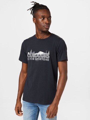 T-Shirt fonctionnel 'Sun Trek™' COLUMBIA en bleu : devant