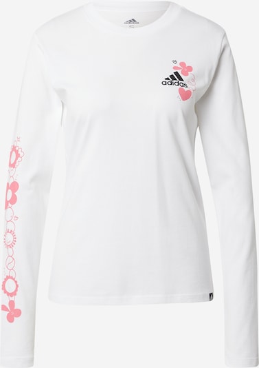 ADIDAS PERFORMANCE T-shirt fonctionnel en rose / blanc, Vue avec produit