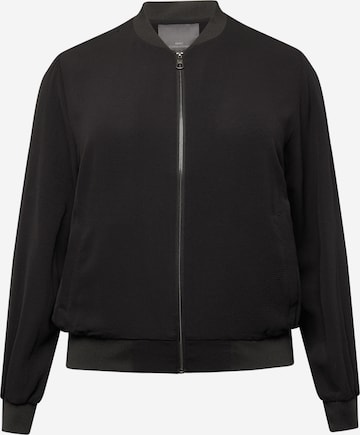 Veste mi-saison 'LUXJOY' ONLY Carmakoma en noir : devant