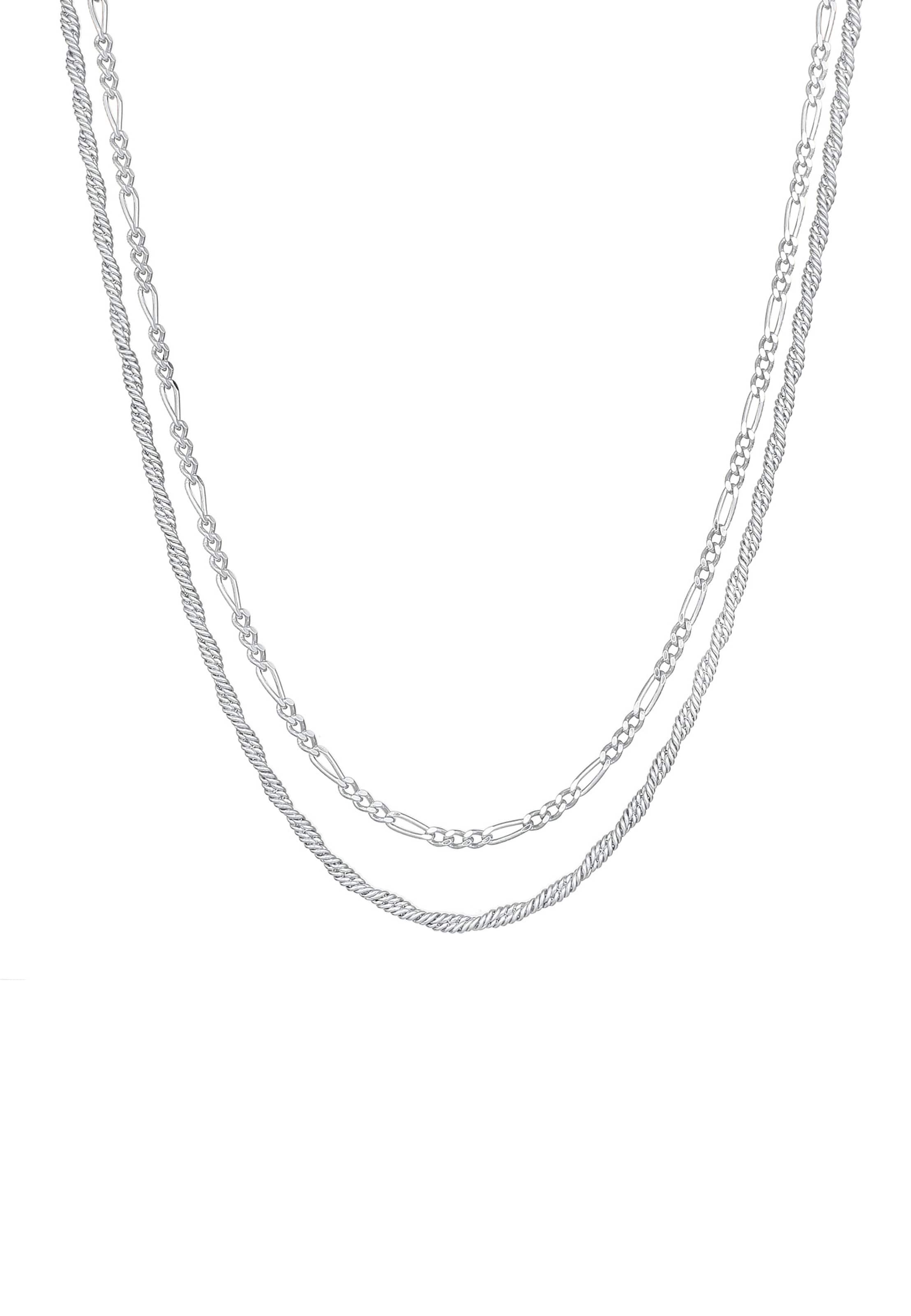 KUZZOI Ketting in Zilver