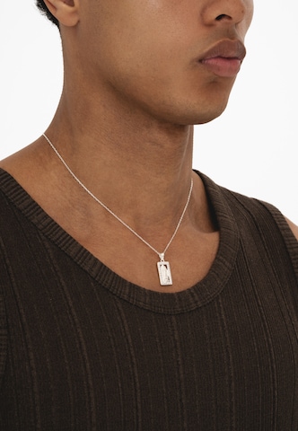 Commen Lines Necklace 'GUADALUPE' in Silver
