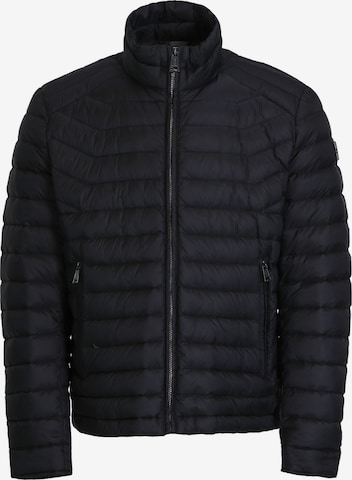 Lufian Winter jacket in Black: front