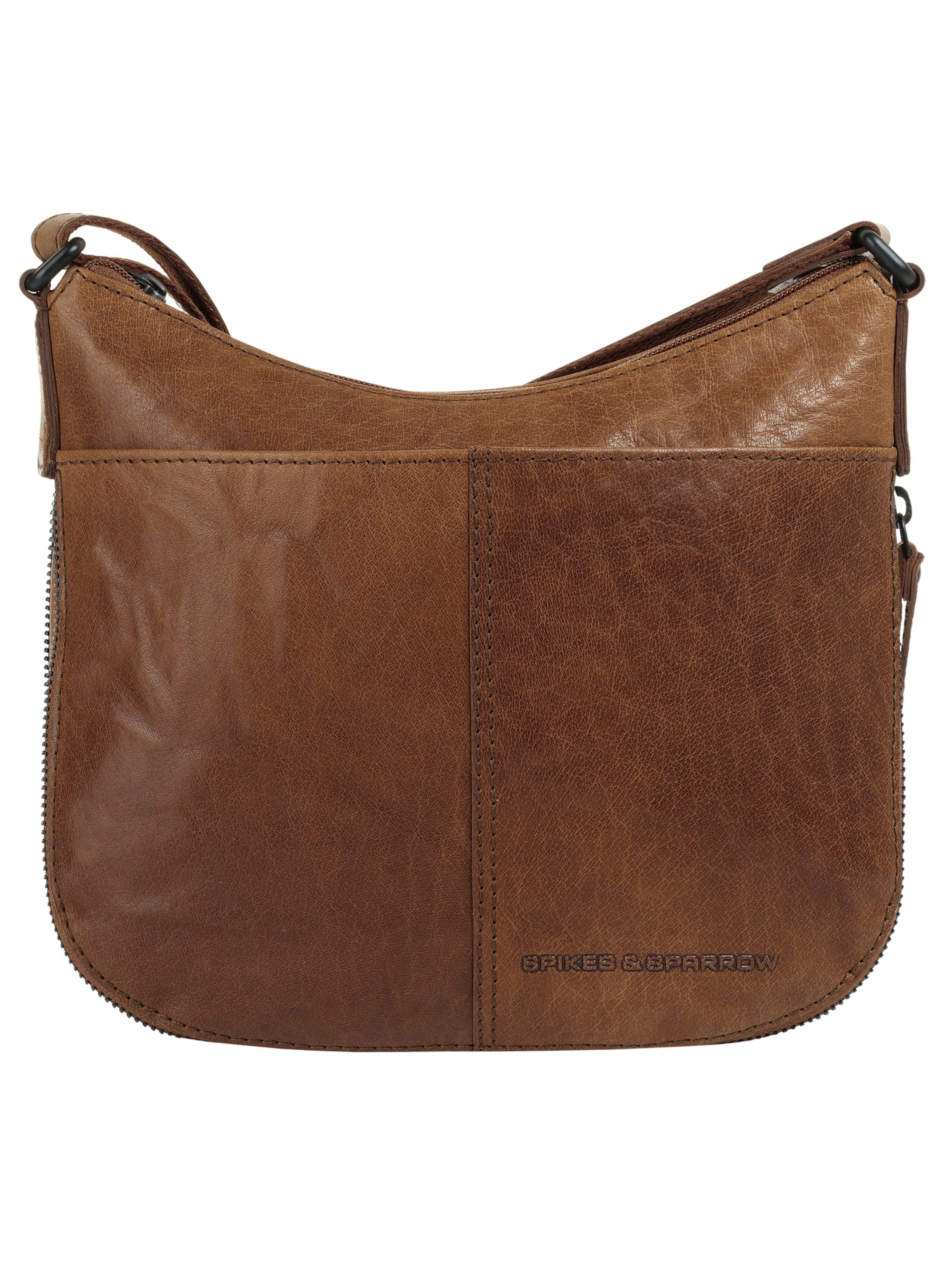 Spikes & Sparrow Crossbody bag in Brown: front