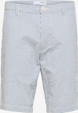 Regular Pantalon 'Pier' SELECTED HOMME en blanc : devant